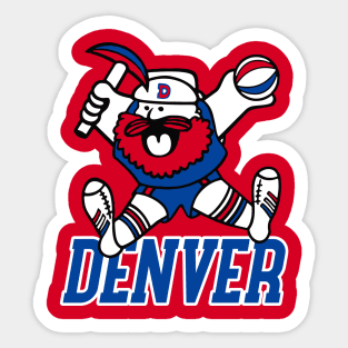 Denver Nuggets 1976 Sticker